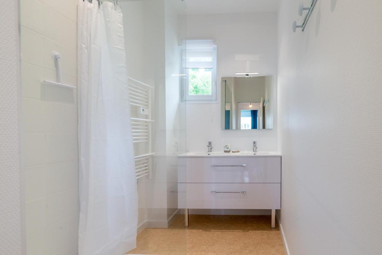 Les Bleuets - Duplex Avec Vue Mer Pleneuf-Val-Andre Exteriör bild